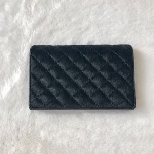 Banana Republic Black Calf Hair Wallet on Chain